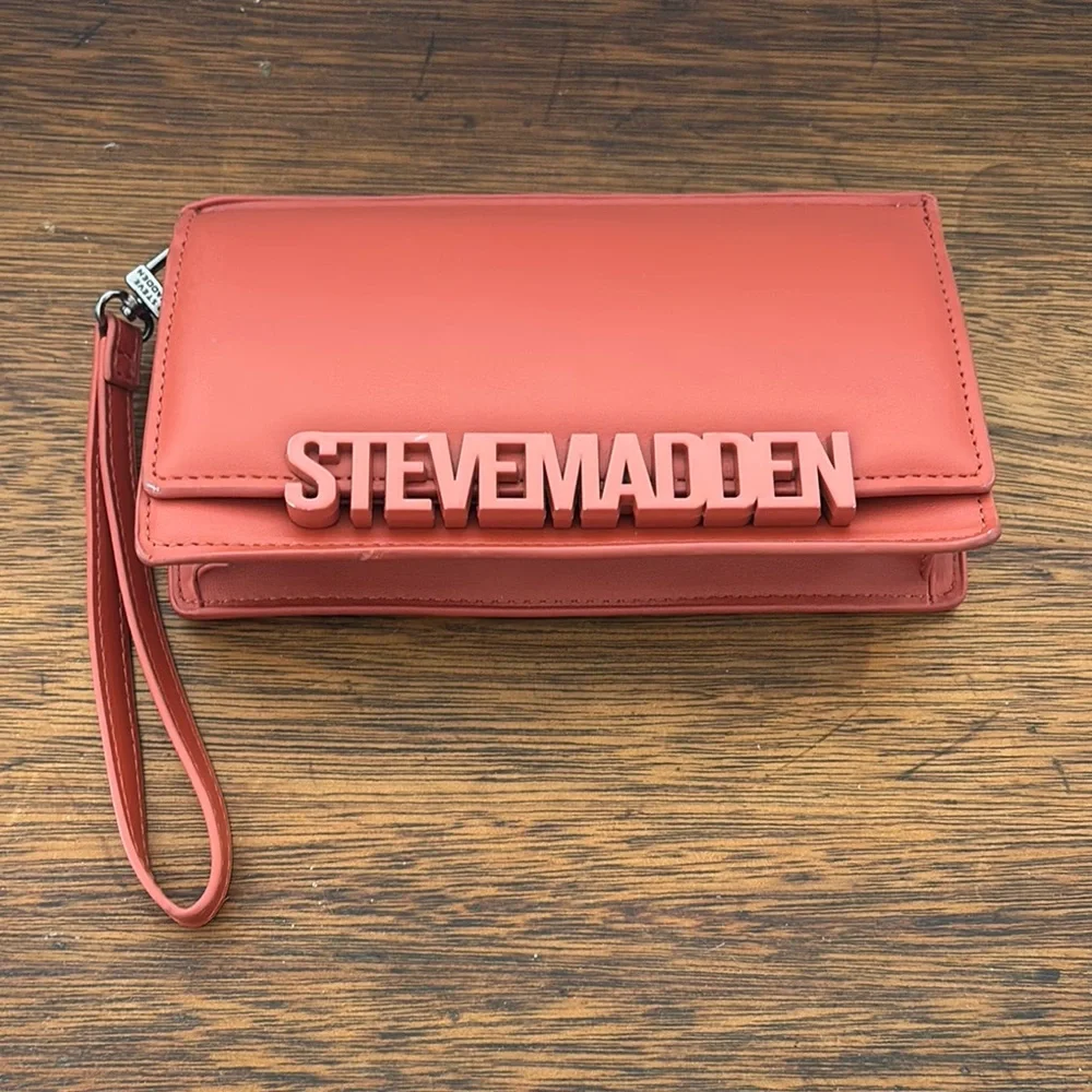 Steve Madden Coral Clutch Bag